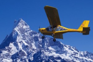 A-22 Fishtail Our A-22 in front of Mt. Fishtail