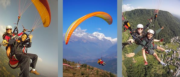 Avia Club Nepal. Paragliding